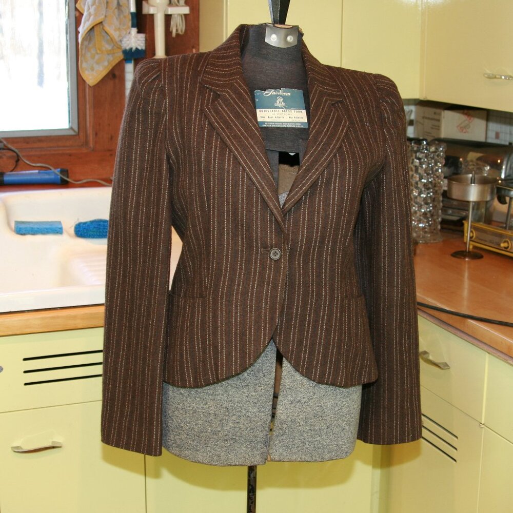 Vintage Peabody House Women's Fitted Blazer Office Wear